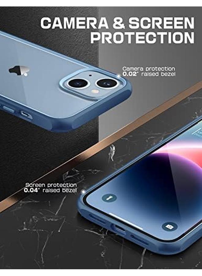 SupCase Unicorn Beetle Style Series Case For Iphone 14 Plus 6.7 Inch 2022 Premium Hybrid Protective Slim Clear Case Azure - Image 5