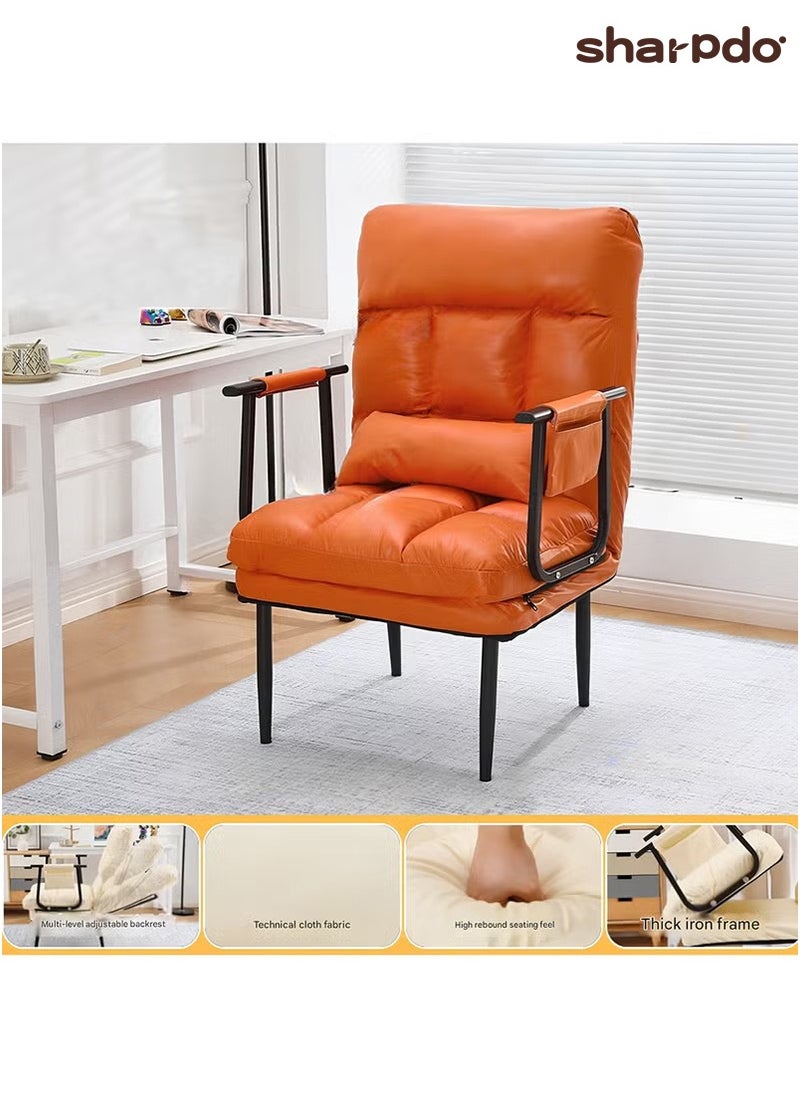 Sharpdo Sofa Bed,Folding Single Bed Recliner, Single Sofa,Suitable for Living Room/Bedroom/Office/Outdoor Camping  - Image 3