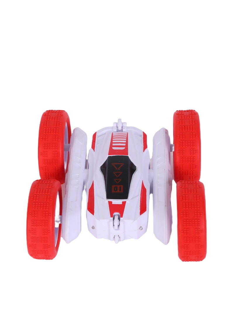 FUNFY Racing Stunt RC Toy Car | 4WD | 360° Rotation, Off-Road, Double-Side Drive | Anti-Slip Vacuum Tires, Fog Spray, Rechargeable Battery  - Image 5