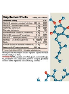 Andrew Lessman Andrew Lessman Coenzyme Q-10 200 mg 60 Capsules - Essential for Energy Production and Optimum Key Organ Function, Anti-Oxidant Support, Depleted by Aging, Plus B-Complex. Easy to Swallow Capsules  - Image 2