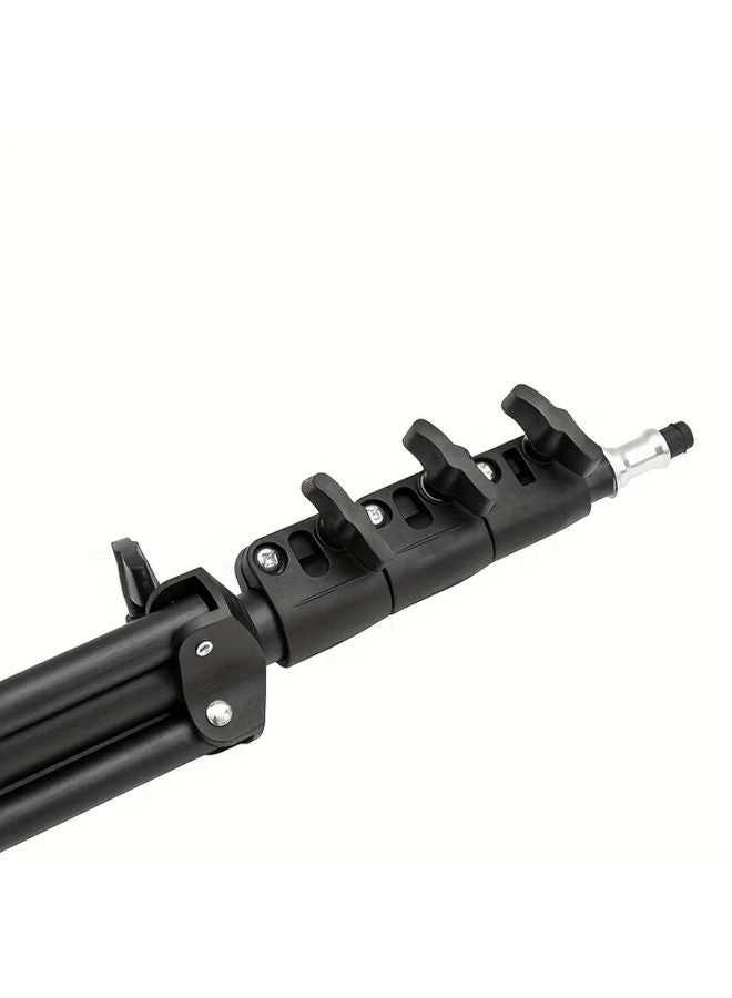 Adjustable 3 Meter Tripod With Laser Level Durable Iron Extendable Support Rod 118.11 Inch Triangle Bracket - Image 5