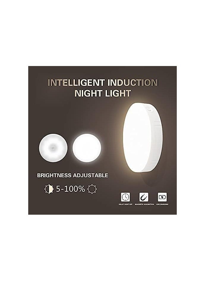 Plan A Under Cabinet Lights Motion Sensor Rechargeable Under Cabinet Lights for Kitchen USB for Walls Bathroom Bedroom (2)  - Image 4