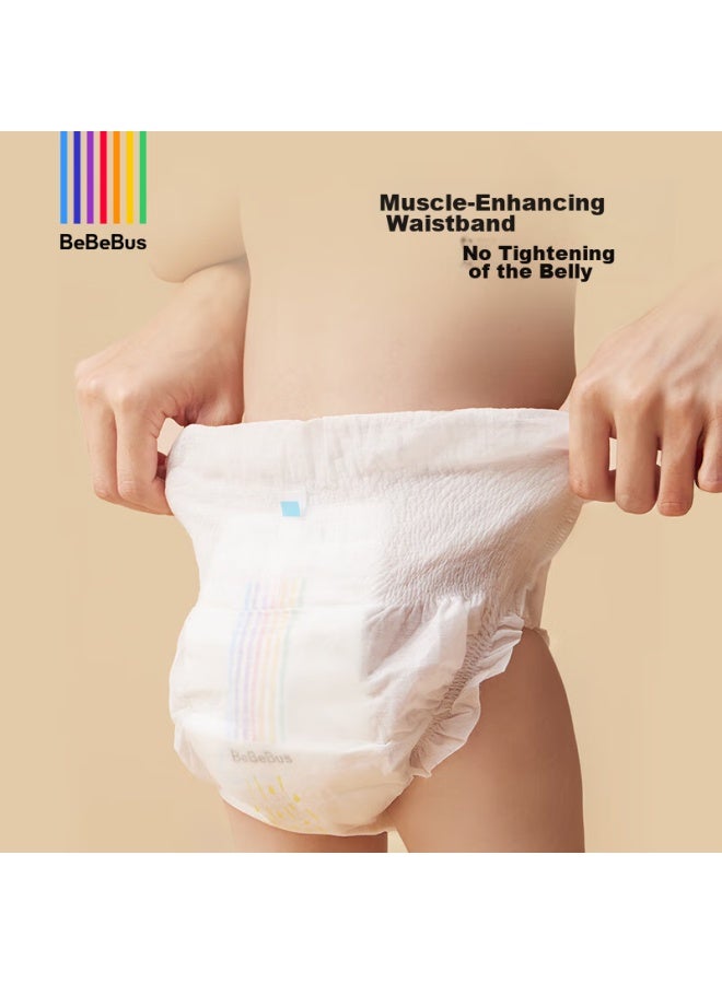 Bebebus Ultra-thin Breathable Pull-up Diapers Xxxl 24 Pieces Summer Ultra-thin Breathable Training Pants For Boys And Girls
