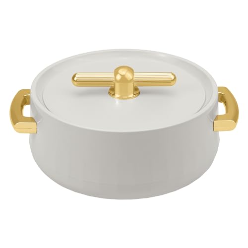 Selvel Stainless Steel Elegance 1700Ml Casserole|Advanced Pu Insulation|Elegant Design Insulation|Keeps Food Hot&Fresh For Long Hrs|Chapati,Roti,Biryani And More (Repose Gray) - Image 1