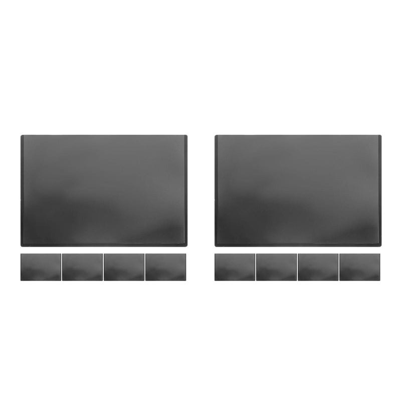 10 pcs Magnetic Picture Frame Magnetic Display Frame With Black Border Magnetic Photo Frames For Refrigerator Whiteboard Office Cabinet Fridge - Image 1