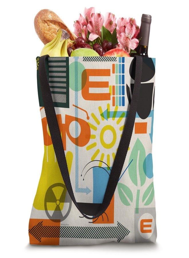Pixar Disney PIXAR WALL-E Mod Pattern Tote Bag - Image 4