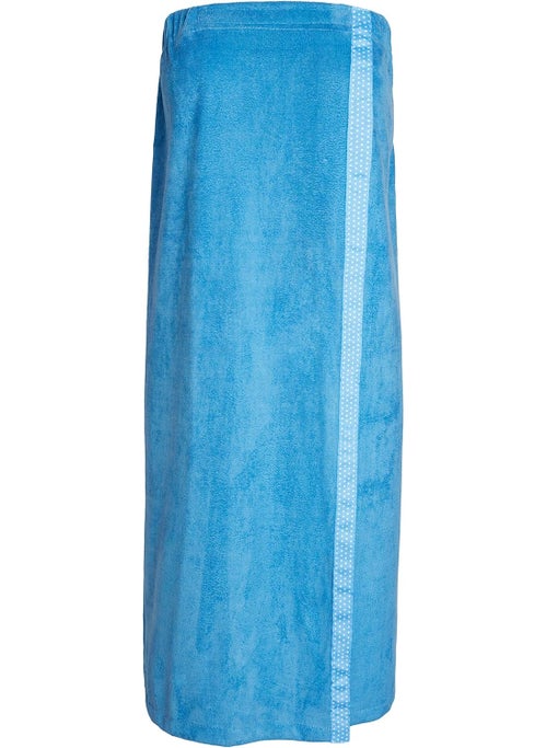 Turbie Twist Turbie Twist Microfiber Bath Wrap Small Blue Polka Dot 
