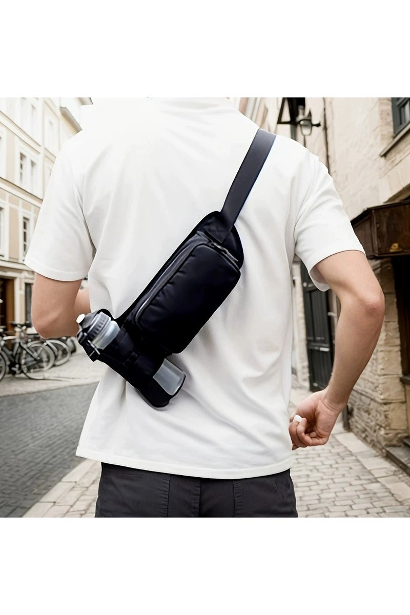 general Running Waist Packs Sports Running Belt Pouch Bag With Water Bottle Holder Waterproof Running Bag Adjustable Outdoor Pocket Pack Fitness Travel Mountain Climbing Gear - Image 3