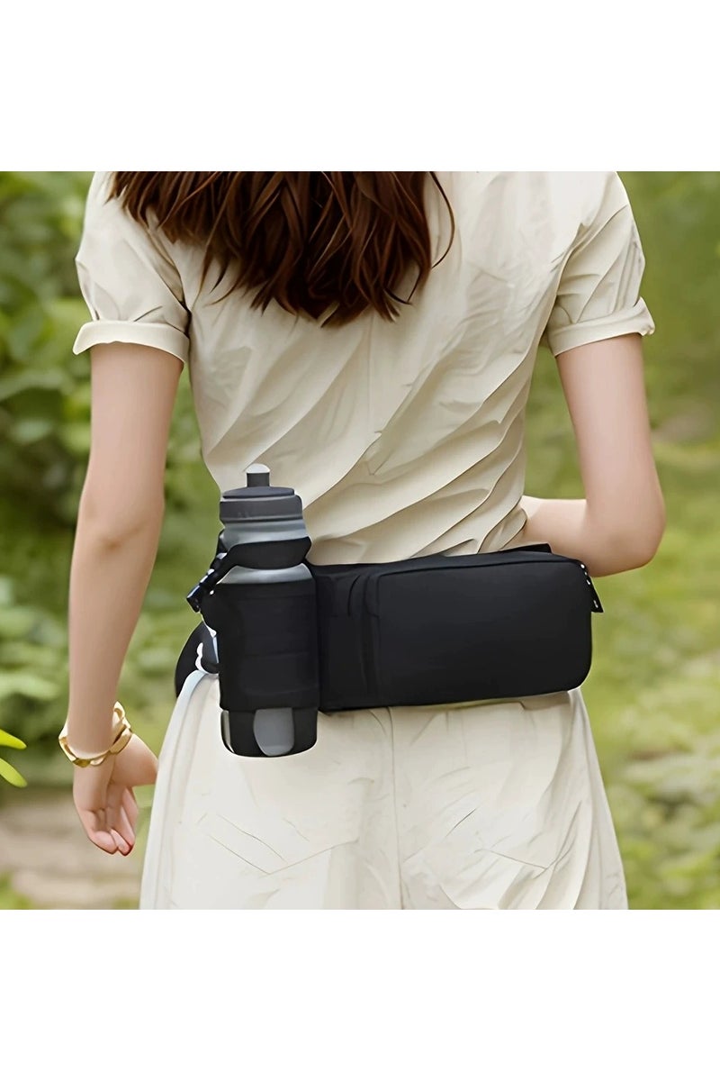 general Running Waist Packs Sports Running Belt Pouch Bag With Water Bottle Holder Waterproof Running Bag Adjustable Outdoor Pocket Pack Fitness Travel Mountain Climbing Gear - Image 4