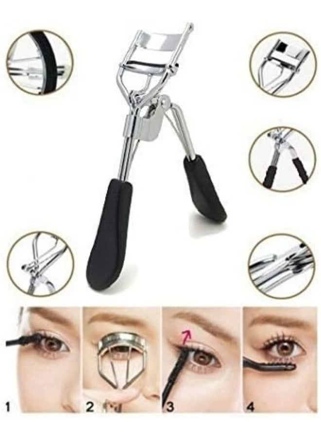 Makeup Eyelash Curler Black/Pink - Image 1