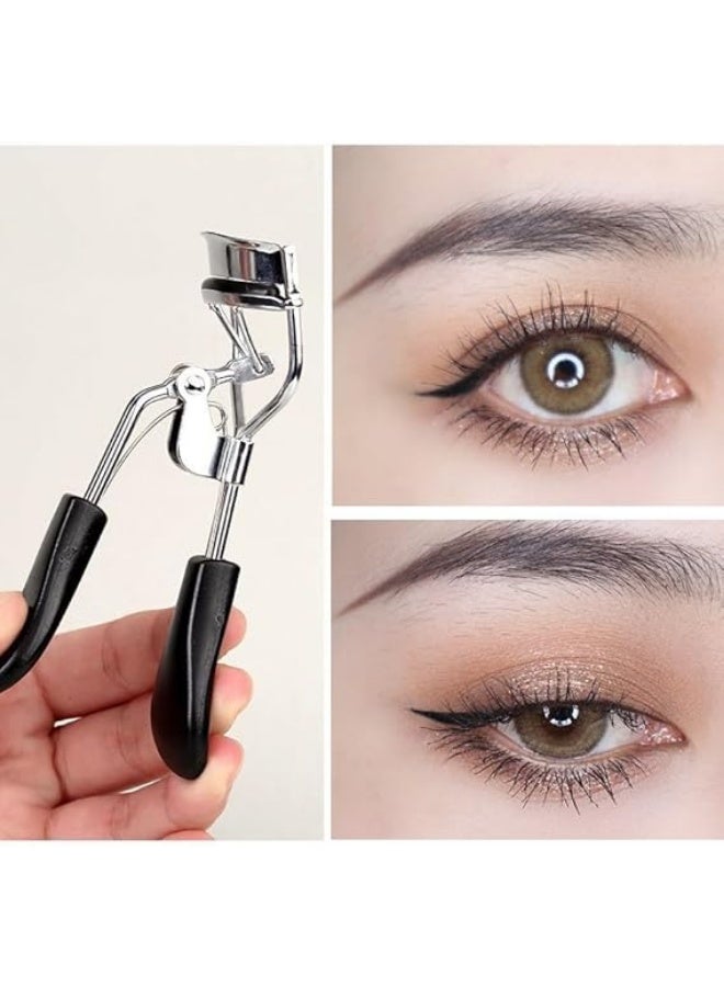 Makeup Eyelash Curler Black/Pink - Image 2