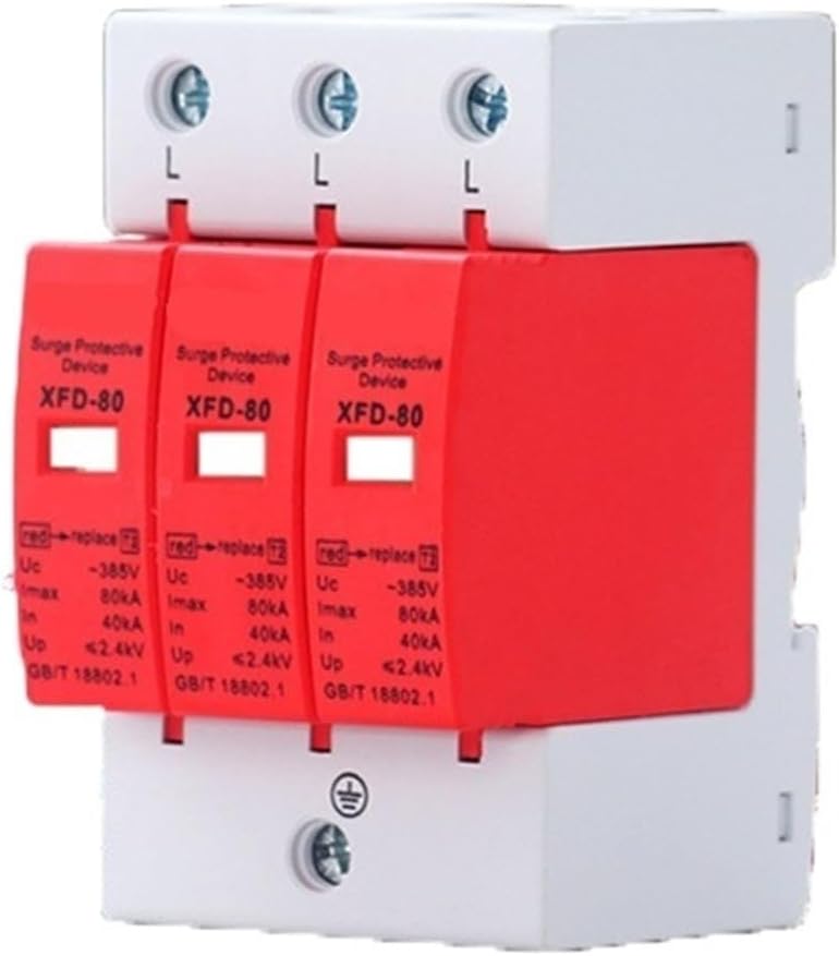 1PCS 1P 2P 3P 4P House Lightning Surge Protector Protective Low-Voltage Arrester Device 380V Lightning Protection Device(4,40KA) - Image 2