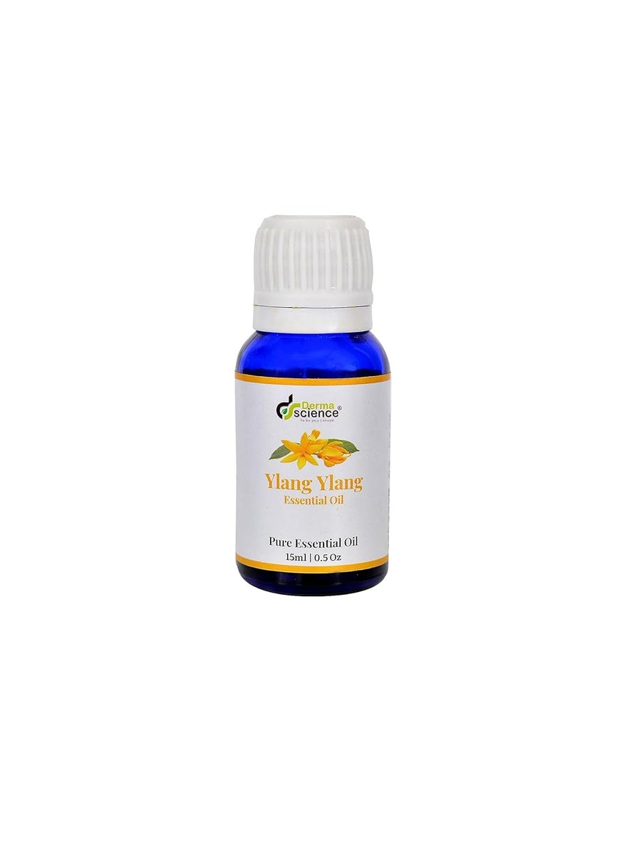 DermaScience Derma Science Ylang Ylang Essential Oil 15ML 100 for Diffusers Toilets Wardrobes Concentration Spirituality  - Image 2