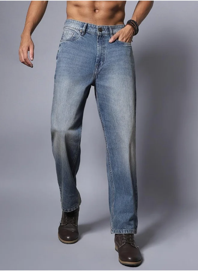 هاي ستار Mens Blue Jeans