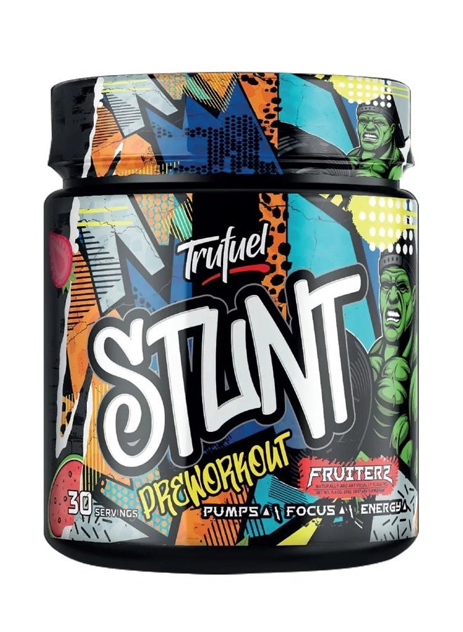 Stunt Pre-workout, Fruiterz 30 Servings