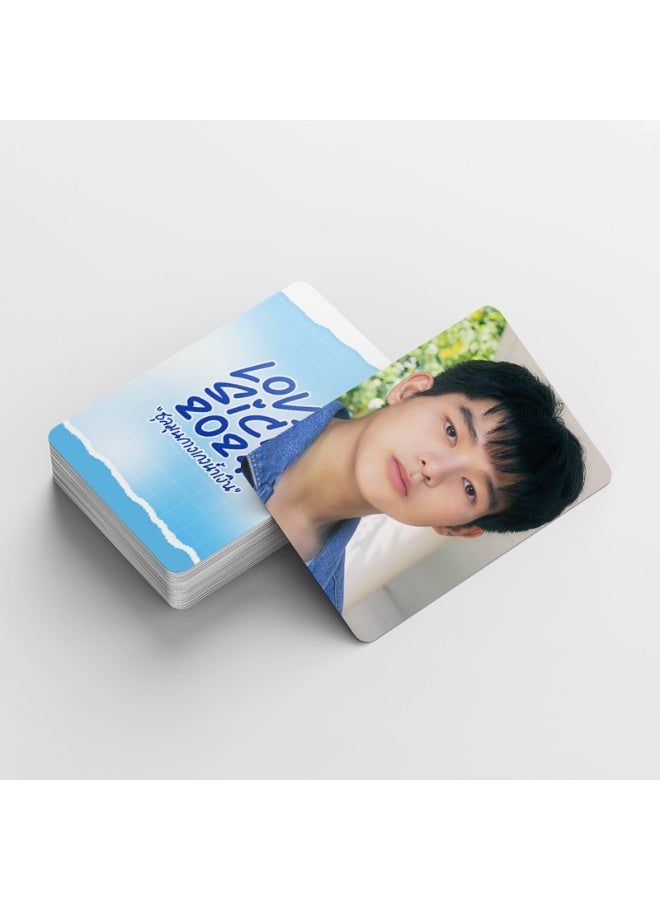 NIBEMINENT 92 Pcs TV series of Thailand Love Sick 2024 Lomo Cards Card For Fans Collection Gifts - Image 2