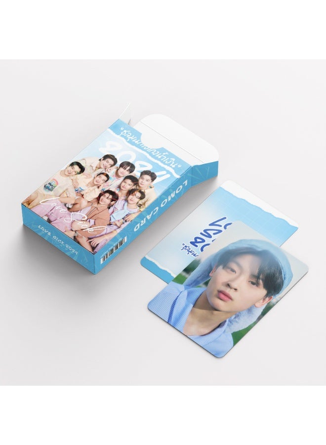 NIBEMINENT 92 Pcs TV series of Thailand Love Sick 2024 Lomo Cards Card For Fans Collection Gifts - Image 3