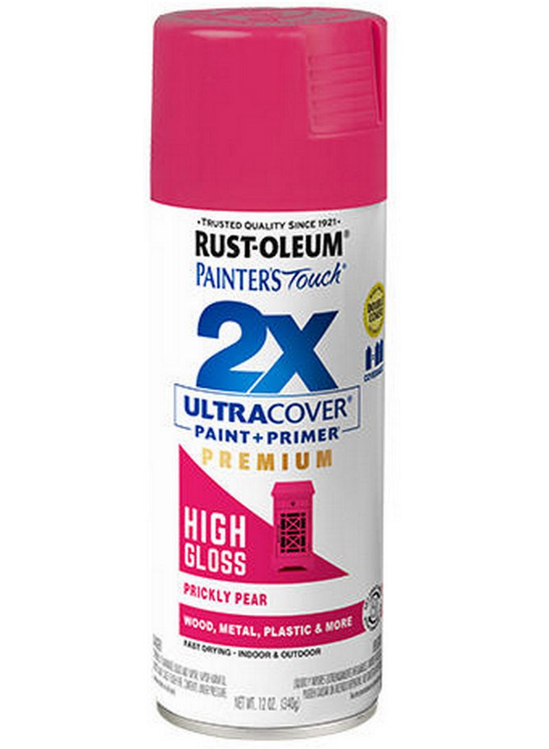 رست أوليوم طلاء بخاخ Painter's Touch 2X Ultra Cover 340 جم فاخر عالي اللمعان بنكهة التين الشوكي - Image 1