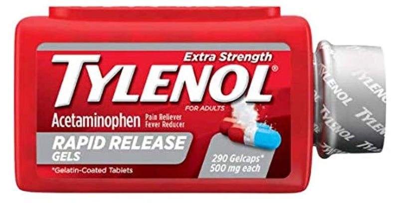 Tylenol Extra Strength Rapid Release Gels 500 mg (290 Count) - Image 4