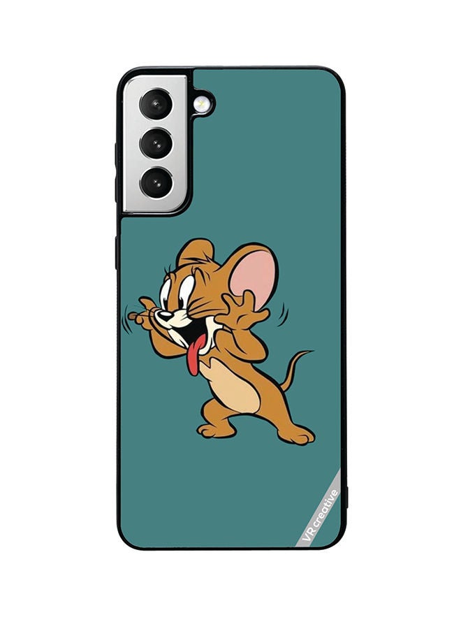 VR CREATIVE Protective Case Cover For Samsung Galaxy S22 5G Jerry Design Multicolour - Image 1