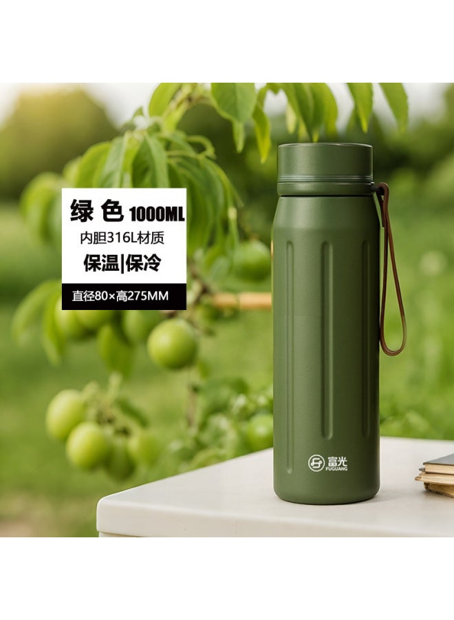 Fuguang 316l Stainless Steel Thermos Cup Large Capacity Cup Outdoor Water Kettle Portable Water Cup Tea Cup Customization