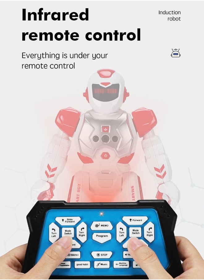Generic - Smart Intelligent Educational Robot Toy,Smart Remote Control Robot for Kids,Intelligent programmable rc Robot Educational Toy, LED Lights Smart Robotics, Gesture Sensing Robot kit Singing Dancing Gift for Boys - Image 1