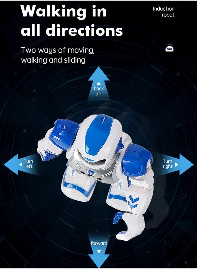 Generic - Smart Intelligent Educational Robot Toy,Smart Remote Control Robot for Kids,Intelligent programmable rc Robot Educational Toy, LED Lights Smart Robotics, Gesture Sensing Robot kit Singing Dancing Gift for Boys - Image 1