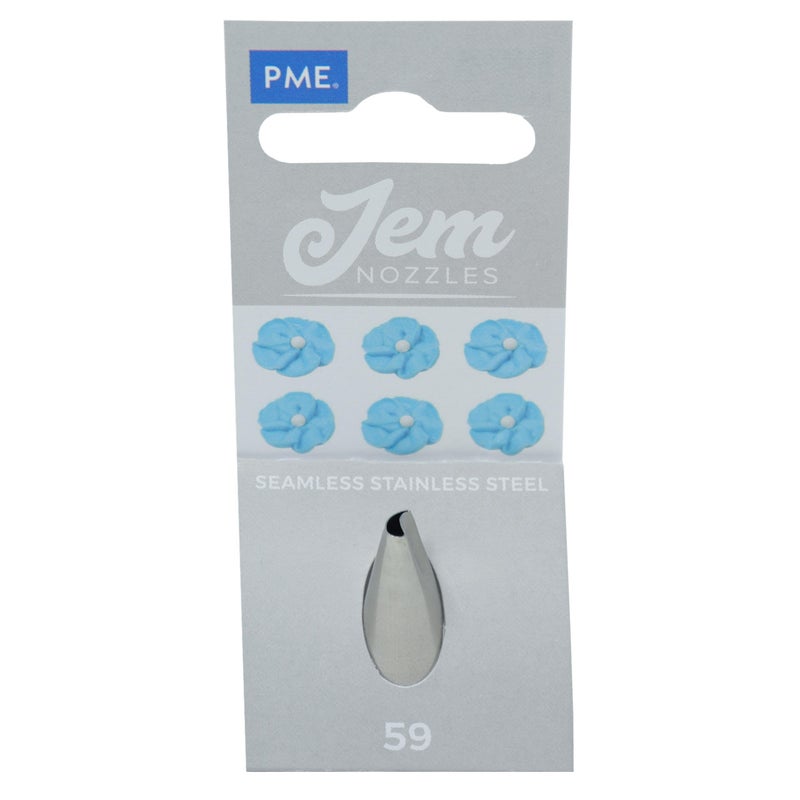 PME Jem Enterprises Small PetalRuffle Piping Nozzle Decorating Tip 59