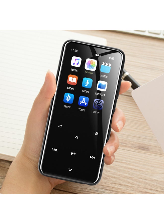 مشغل موسيقى Mp3 مقاس 2.4 بوصة، بطاقة Mp4، مفتاح لمس قابل للإدراج، بلوتوث، صندوق صوتي شخصي محمول، كمبيوتر رقمي/mp3/mp4- لون الجسم: 256 جيجابايت، بطاقة TF فردية للبيع، سعة الذاكرة: 16 جيجابايت
