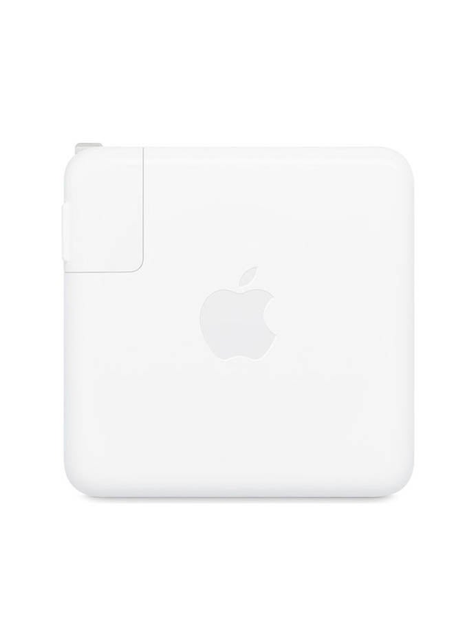 ابل  محول تيار بقدرة 96 وات ومزود بمنفذ USB-C أبيض - Image 1