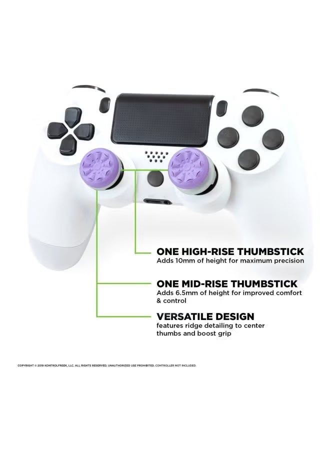 Thumb Grip Caps for PS5, Thumbsticks Cover Set Compatible With Switch Pro and PS4/PS5 Controllers, 3 Pairs / 6 Pcs - Image 2