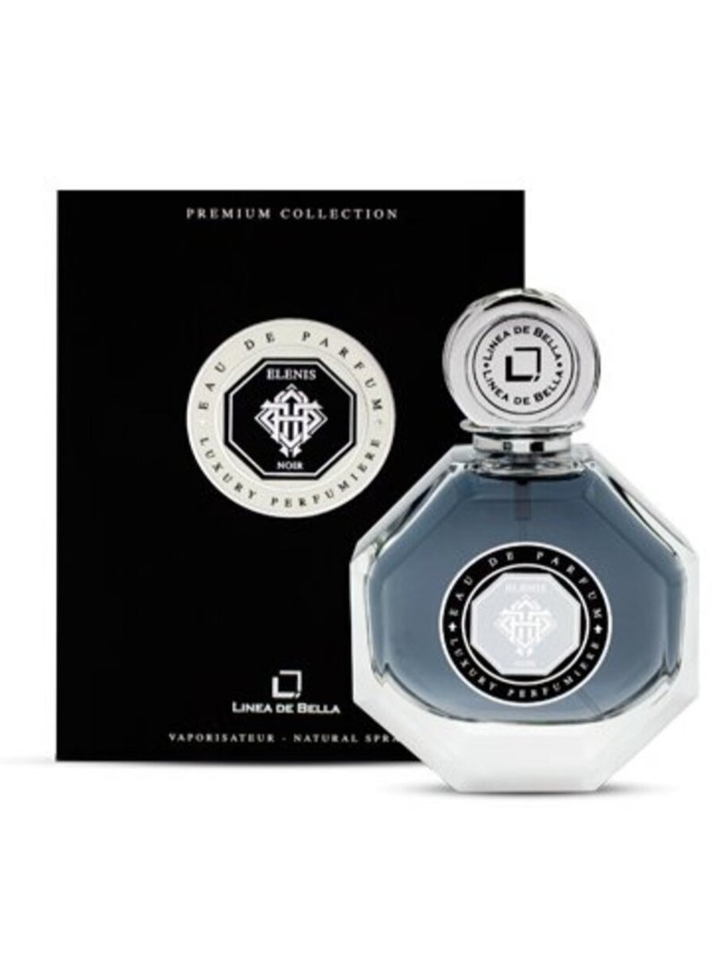 Linea De Bella Luxury Eau De Parfum for Men 100ml – Deep Noir Woody & Aromatic Fragrance | Long-Lasting Elegant Men’s Perfume for Evening & Special Occasions | Linea De Bella ELENIS Noir - Image 3