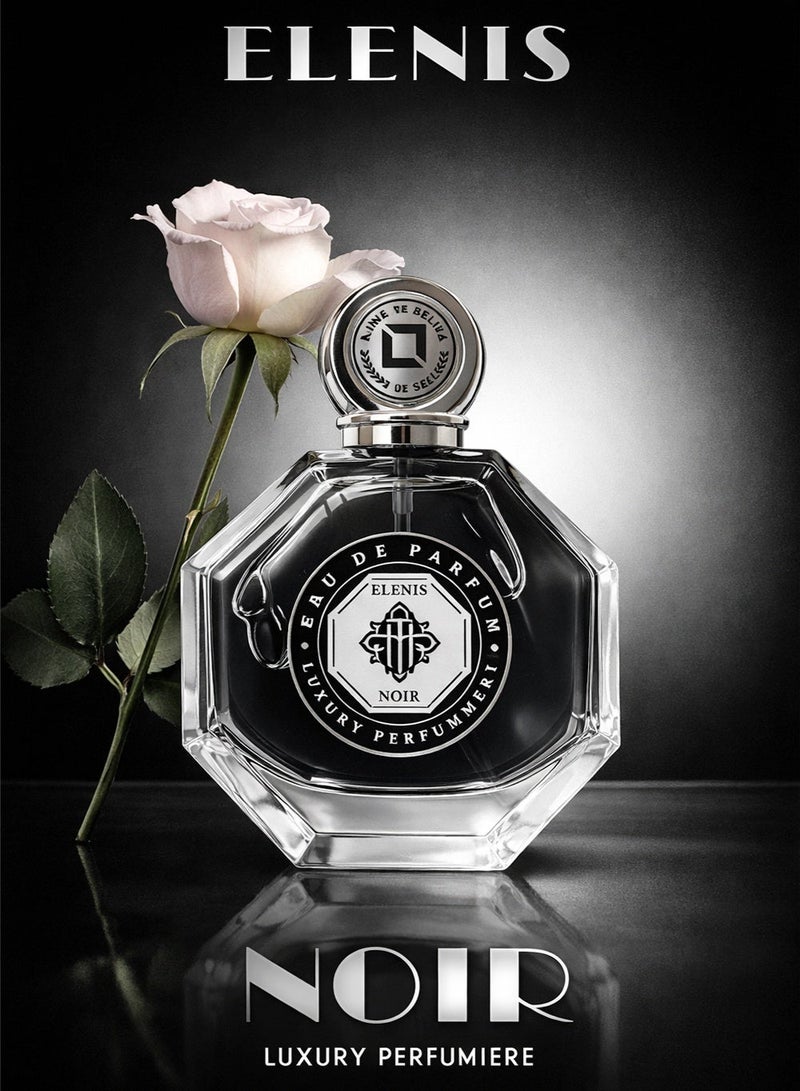لينيا دي بيلا عطر أو دو بارفان فاخر للرجال 100 مل – رائحة داكنة نوار خشبية وعطرية | عطر رجالي أنيق طويل الثبات للمساء والمناسبات الخاصة | لينيا دي بيلا إلينيس نوار - Image 5