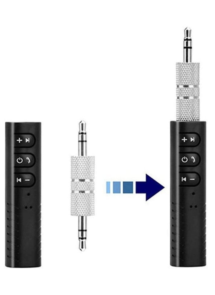 3.5mm jack Bluetooth Car Kit Hands free Music Audio Receiver Adapter Universal Auto AUX Kit for Speaker Headphone Car Stereo  - Image 1