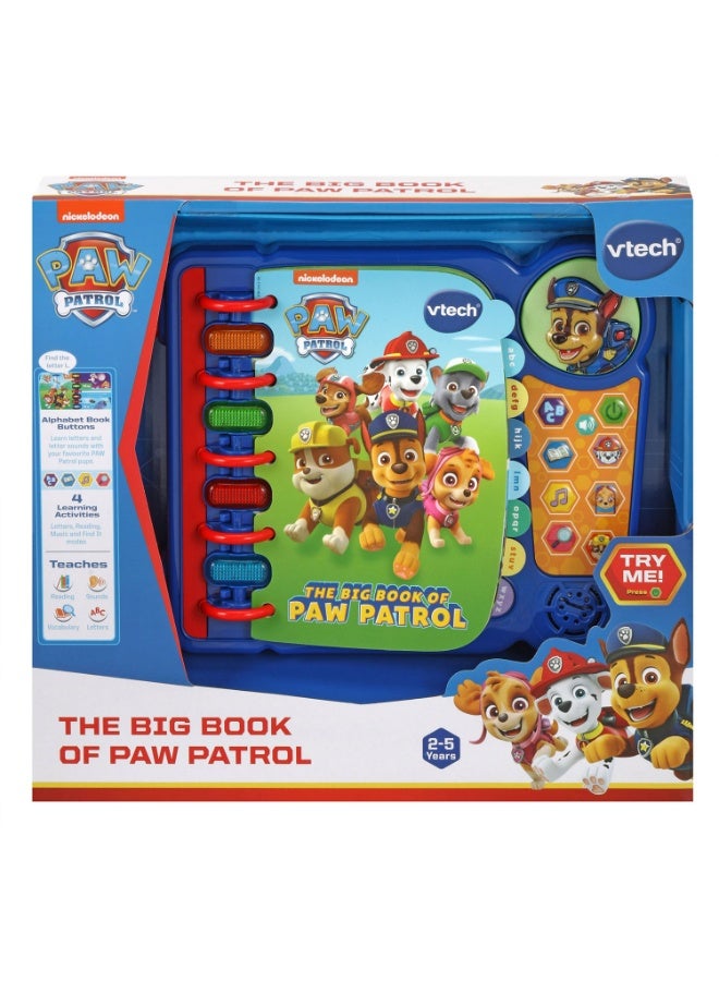 Vtech - The Big Book of PAW Patrol - Multicolour | Educational Learning Toy, Learn Letters & Words, Music & Phrases | Gift for Children 2 - 5 Years + - Image 4