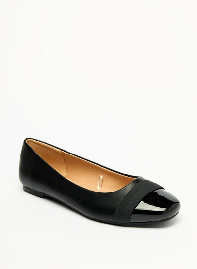 سيليست Women's Solid Round Toe Ballerina Shoes