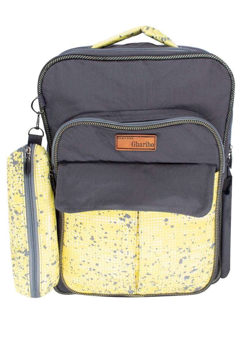 Gharibo Bags - School backpack model 5 little squares - Image 1