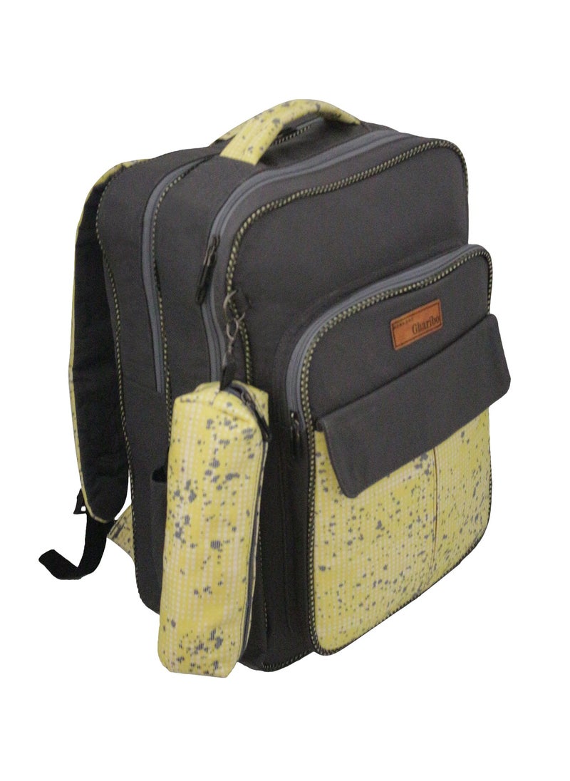 Gharibo Bags - School backpack model 5 little squares - Image 1