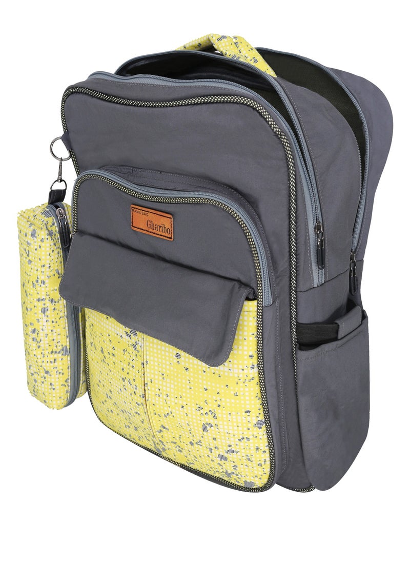 Gharibo Bags - School backpack model 5 little squares - Image 1