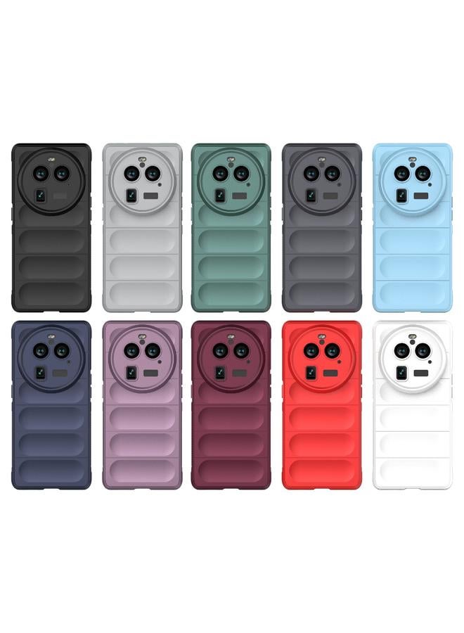 S-TOP Case For OPPO Find X6 Pro 5G Magic Shield TPU + Flannel Phone Case - Image 2