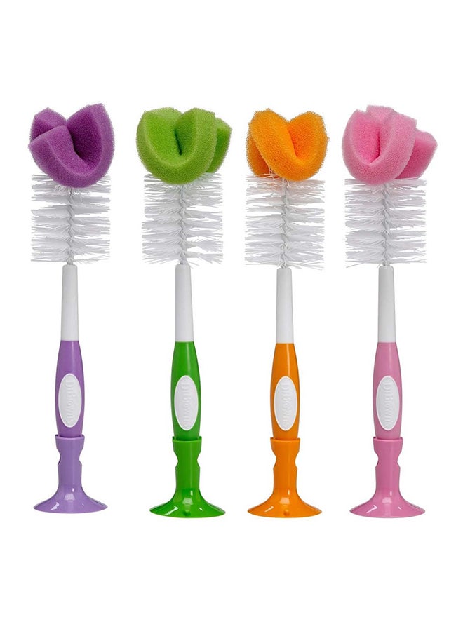 Dr. Brown’s Baby Standard Bottle Brush, 1 Piece, Assorted - Pink, Orange, Purple And Green - Image 1