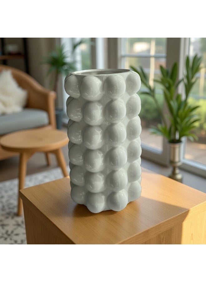 Bubble Cylinder Vase - Image 2