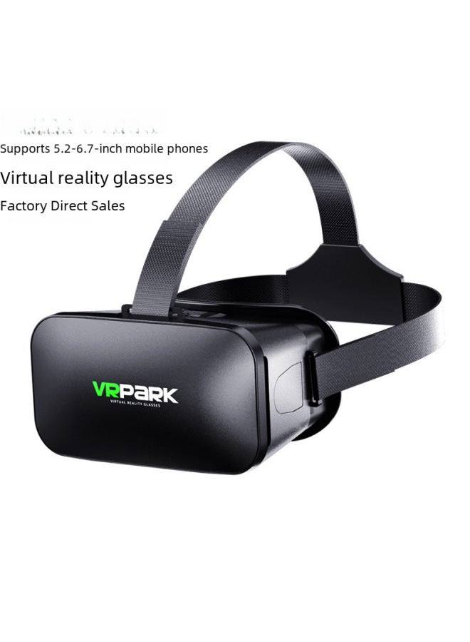 Vr Glasses Virtual Reality Box Headset Smartphone Sensing Game 3d Movie Glasses Digital Computer/digital-Color:V6 + Y1 White - Image 4