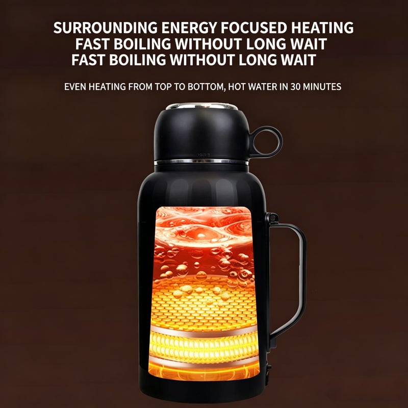 Car Electric Kettle 12/24V 1.5L Portable Water Heater - Image 3