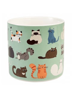Rex London Nine Lives Ceramic Mug – Playful Cat-Themed Mug for Cat Lovers – Perfect for Coffee, Tea, or Hot Drinks  - Image 2