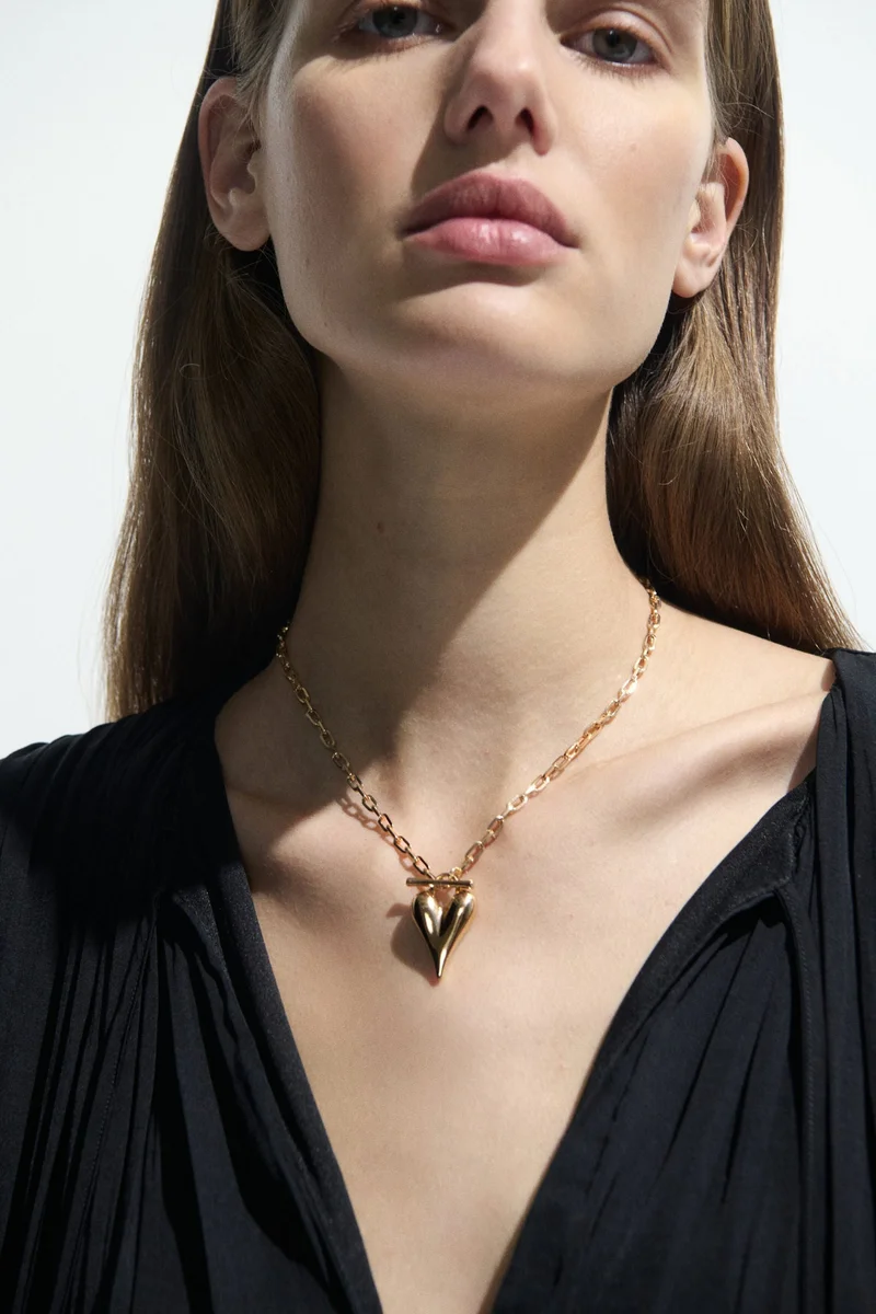 H&M  Heart-pendant chain necklace for Women | Best Price UAE