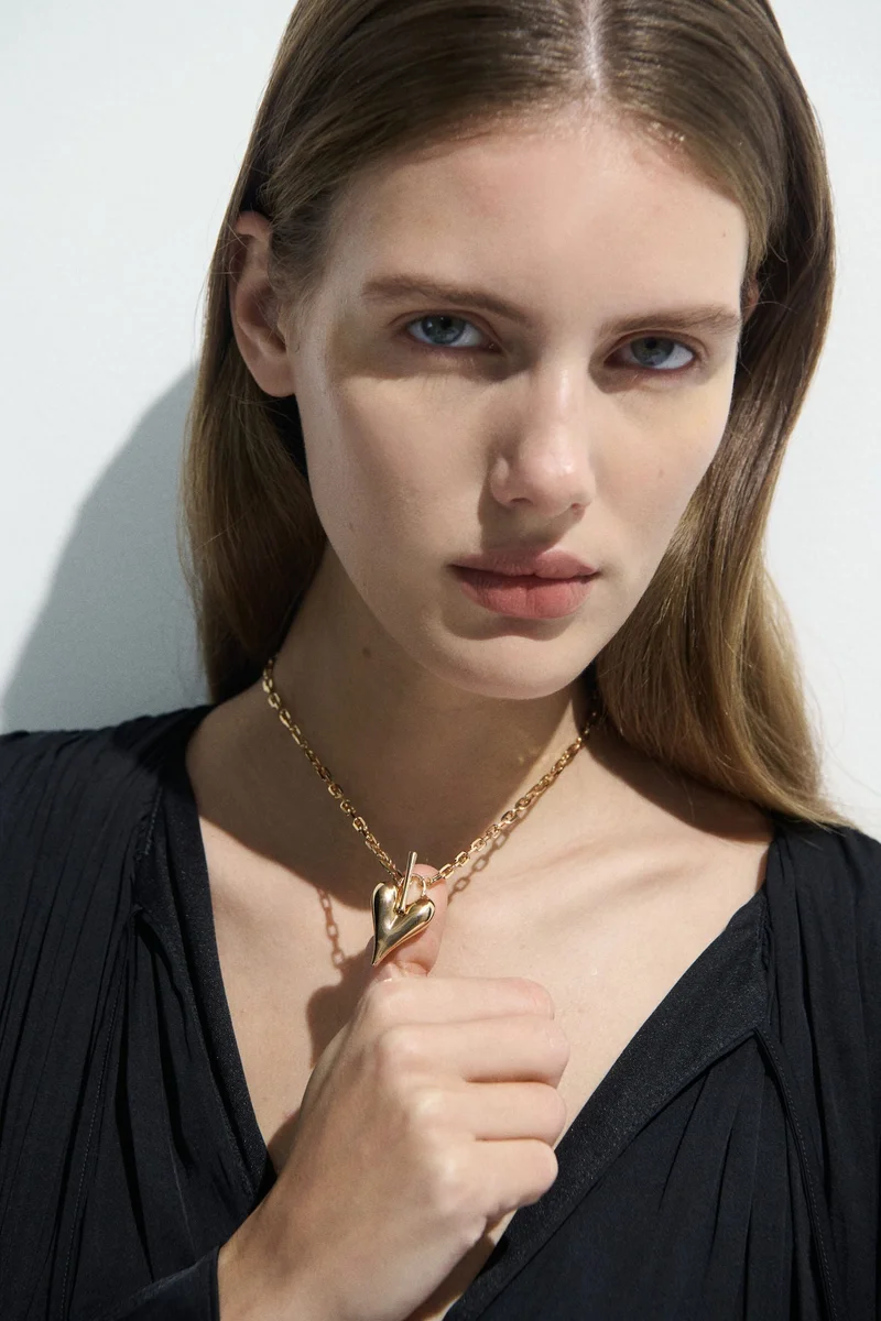 H&M  Heart-pendant chain necklace for Women | Best Price UAE