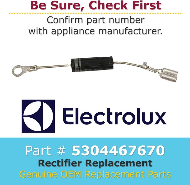 Electrolux بديل موحد كهربائي أصلي Electrolux 5304467670 - Image 2