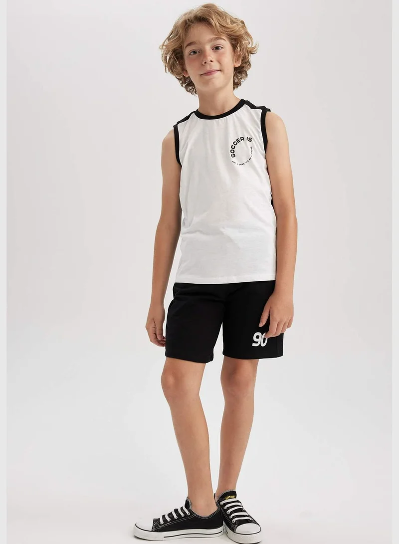 DeFacto 2 Pack Boy Crew Neck Sleeveless Knitted Set