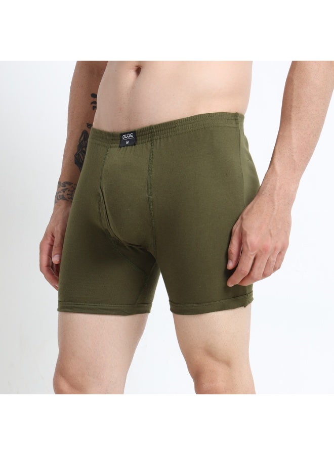 DUJE Men’s Regular Trunks (3-Pack Combo 5 – Green, Grey & Pink) | 100% Combed Cotton | Breathable, Sweat-Absorbing, Anti-Bacterial & Odour-Free Daily Comfort Innerwear - Image 3
